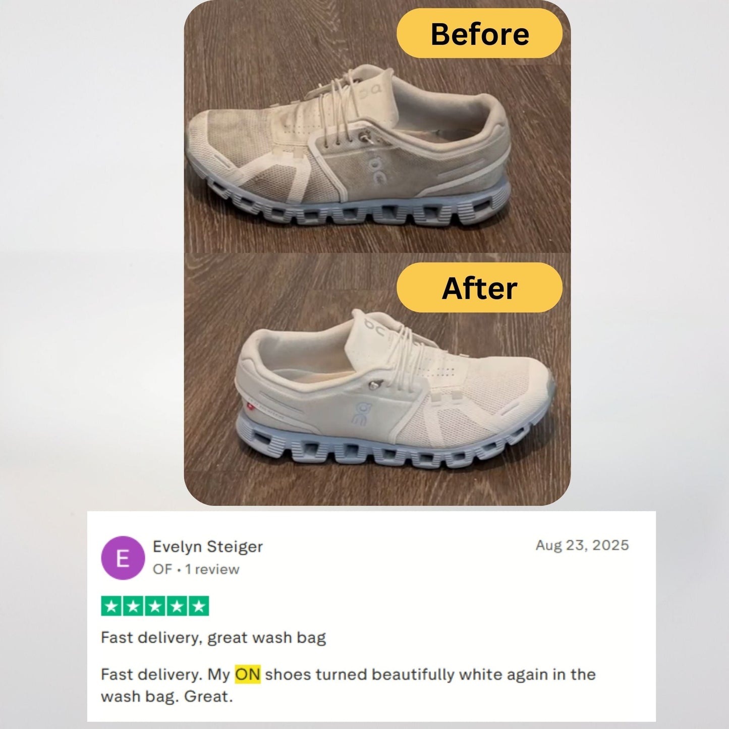 WashGuard® Schuhwäschebeutel