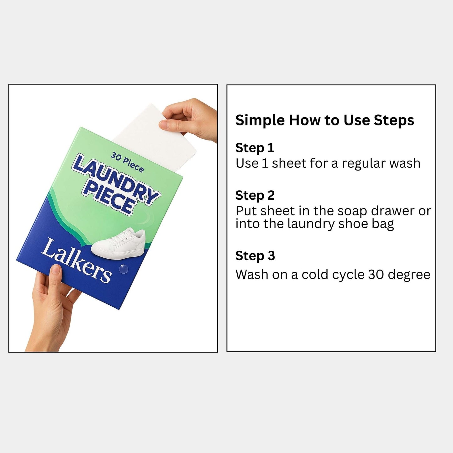 Schuhwaschmittel 4 Monate (120 Streifen)